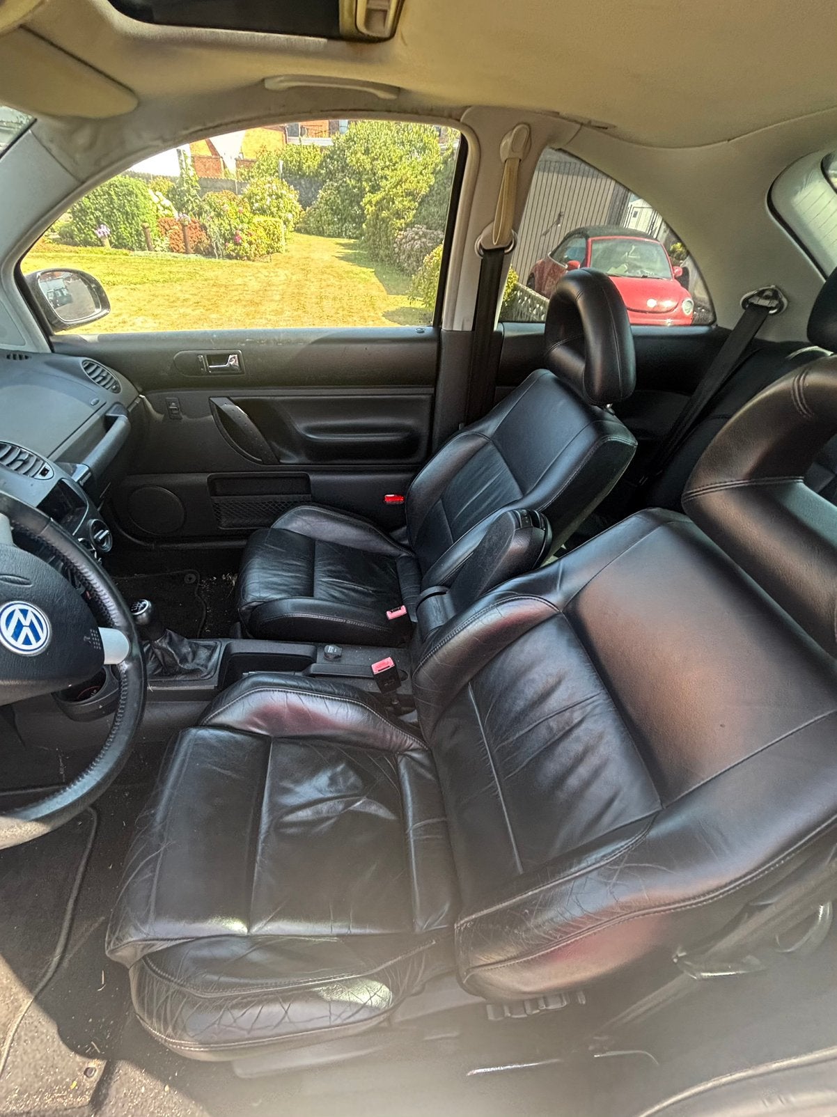 New Beetle lederen sport interieur, Ophalen, Gebruikt, Volkswagen