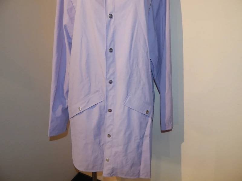 Rains langer model regen jas lila paars van kleur M/L, Rains, Verzenden, Paars, Maat 42/44 (L)