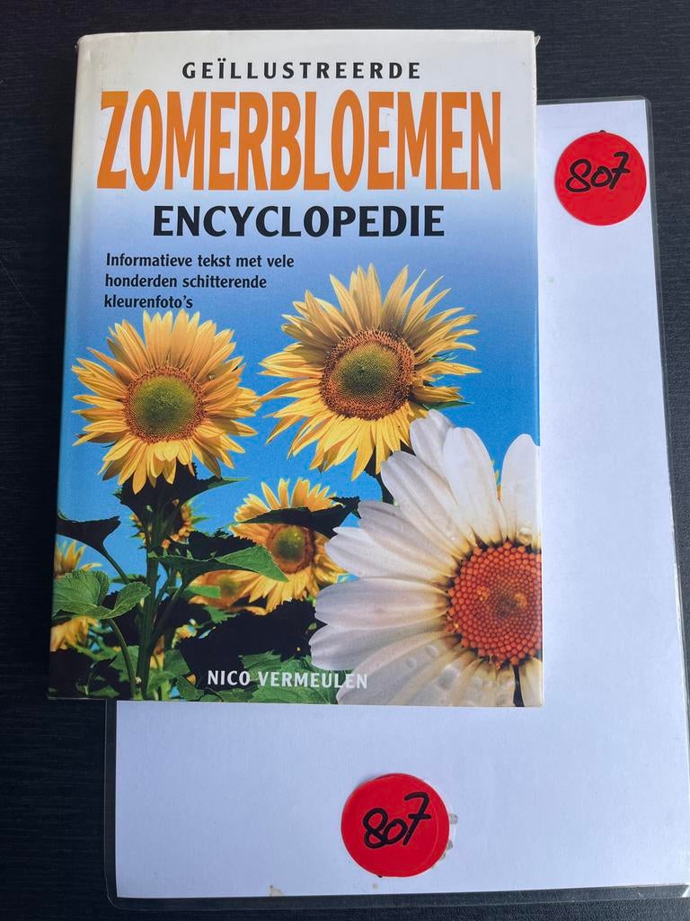 Geïllustreerde Zomerbloemen Encyclopedie - Nico Vermeulen, Boeken, Ophalen of Verzenden, Zo goed als nieuw, Bloemen en Planten