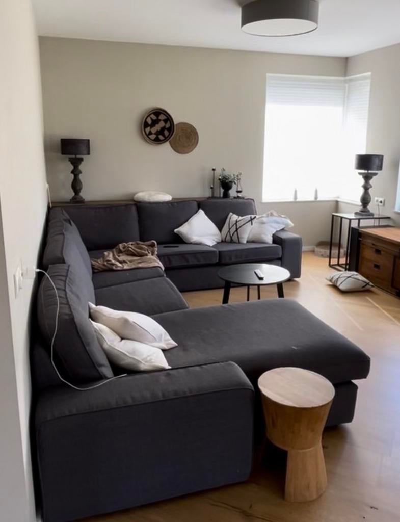 IKEA Kivik hoes voor hoekbank en chaise longue, Huis en Inrichting, Banken | Bankstellen, Ophalen, Gebruikt, Hoekbank, Stof
