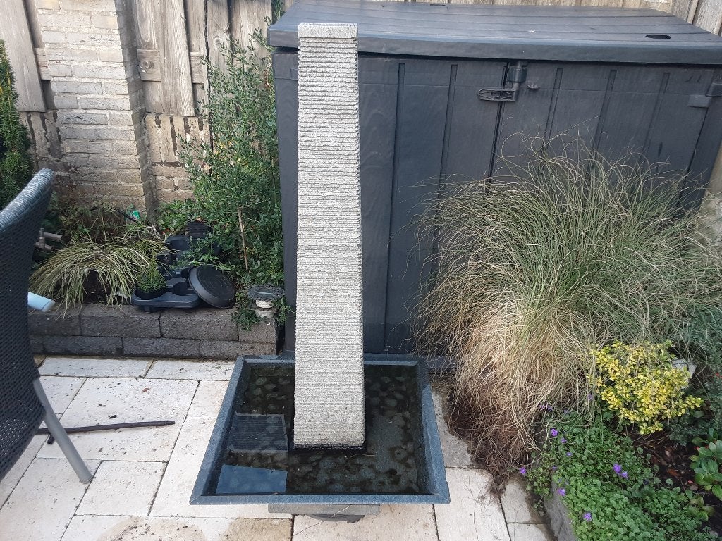 Waterornament, Tuin en Terras, Ophalen of Verzenden, Gebruikt, Hardsteen, Waterornament