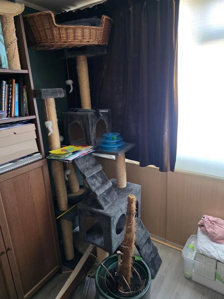 kattentoren / kattenkasteel, Ophalen of Verzenden, Gebruikt