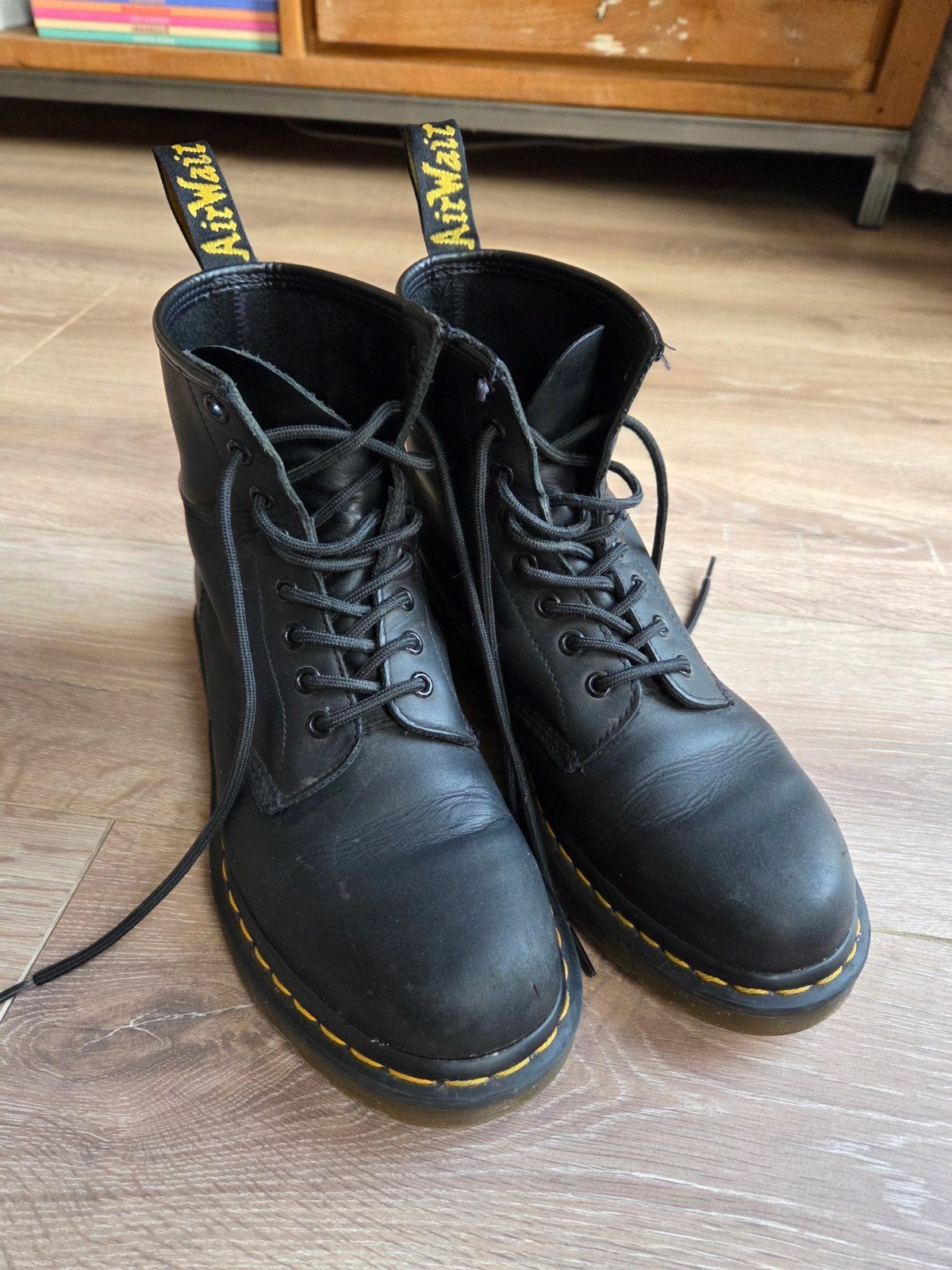 Dr. Martens 1460 maat 41, Kleding | Dames, Ophalen of Verzenden, Zo goed als nieuw, Zwart