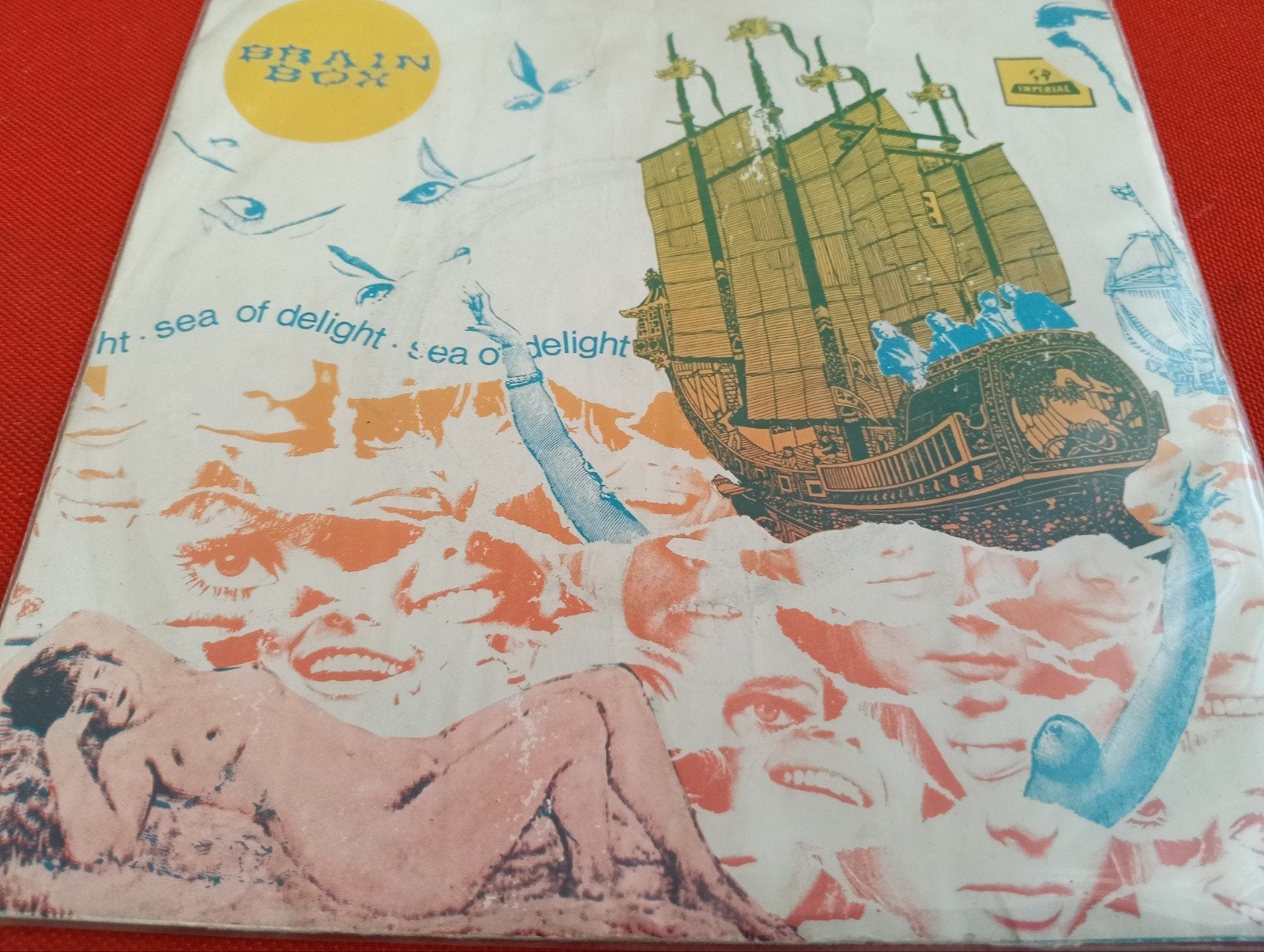 BRAINBOX 1969 IMPERIAL LABEL NEDERBEAT, Cd's en Dvd's, Vinyl Singles, Verzenden, Zo goed als nieuw, Pop