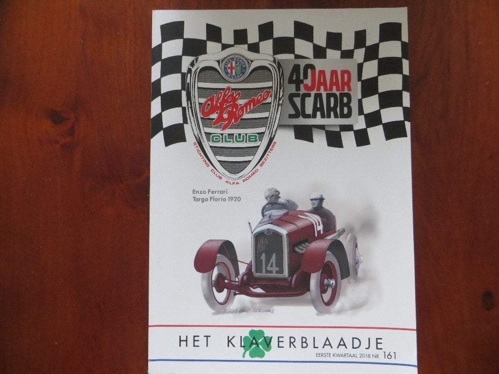 Alfa Romeo Het Klaverblaadje 161 Enzo Ferrari Targa Florio, Boeken, Ophalen of Verzenden, Nieuw, Alfa Romeo