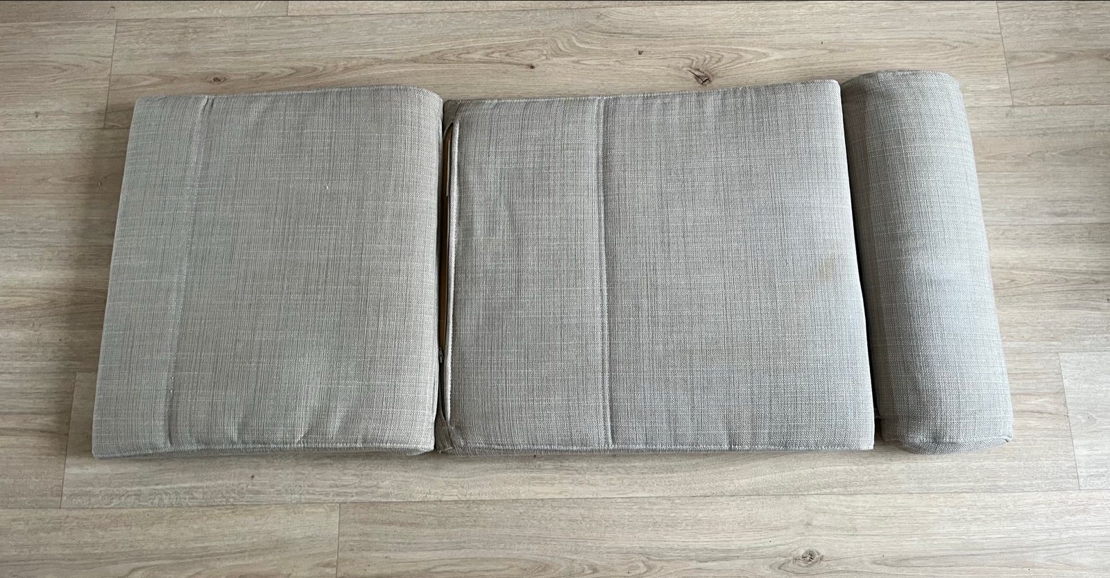 Ikea Poäng zitkussen + hoes Isunda beige, Huis en Inrichting, Stoelen, Gebruikt, Overige kleuren, Ophalen of Verzenden, Eén