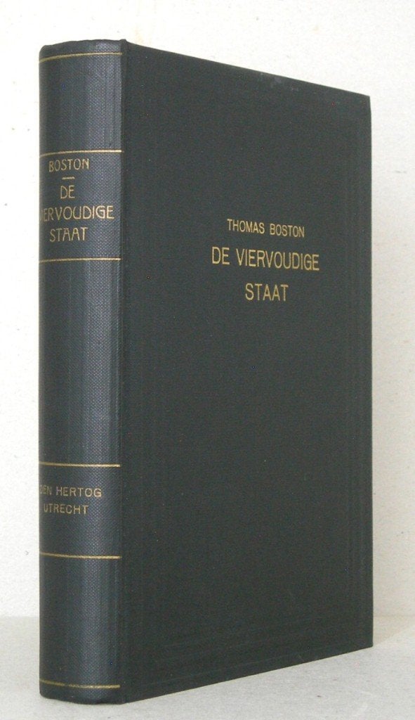 Thomas Boston: De Viervoudige staat., Boeken, Ophalen of Verzenden, Gelezen, Thomas Boston, Christendom | Protestants
