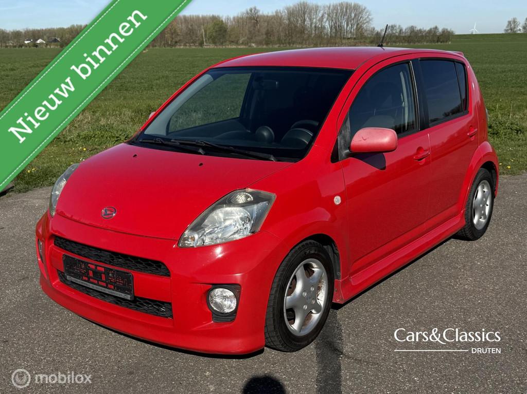 Daihatsu Sirion 2 1.3-16V Sport, Voorwielaandrijving, Stof, Gebruikt, Zwart