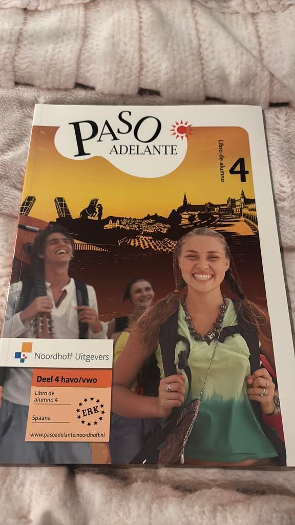 Paso adelante havo/vwo 4 libro de alumno 4, Ophalen of Verzenden, Zo goed als nieuw, Juan Albá Duran, Nederlands