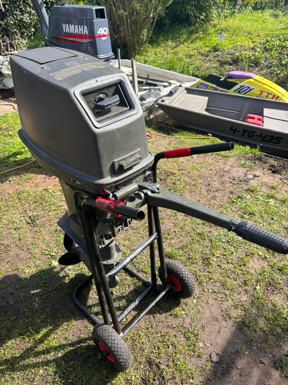 Evinrude 55/60pk nette staat, Ophalen, Zo goed als nieuw, Benzine, 30 pk of meer