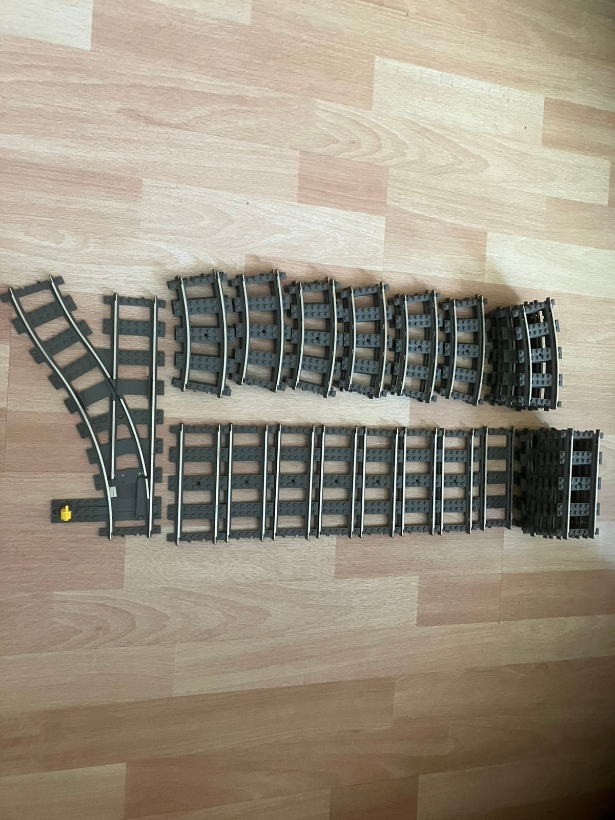 Lego trein rails 9 volt, Kinderen en Baby's, Ophalen of Verzenden, Gebruikt, Overige typen, Lego
