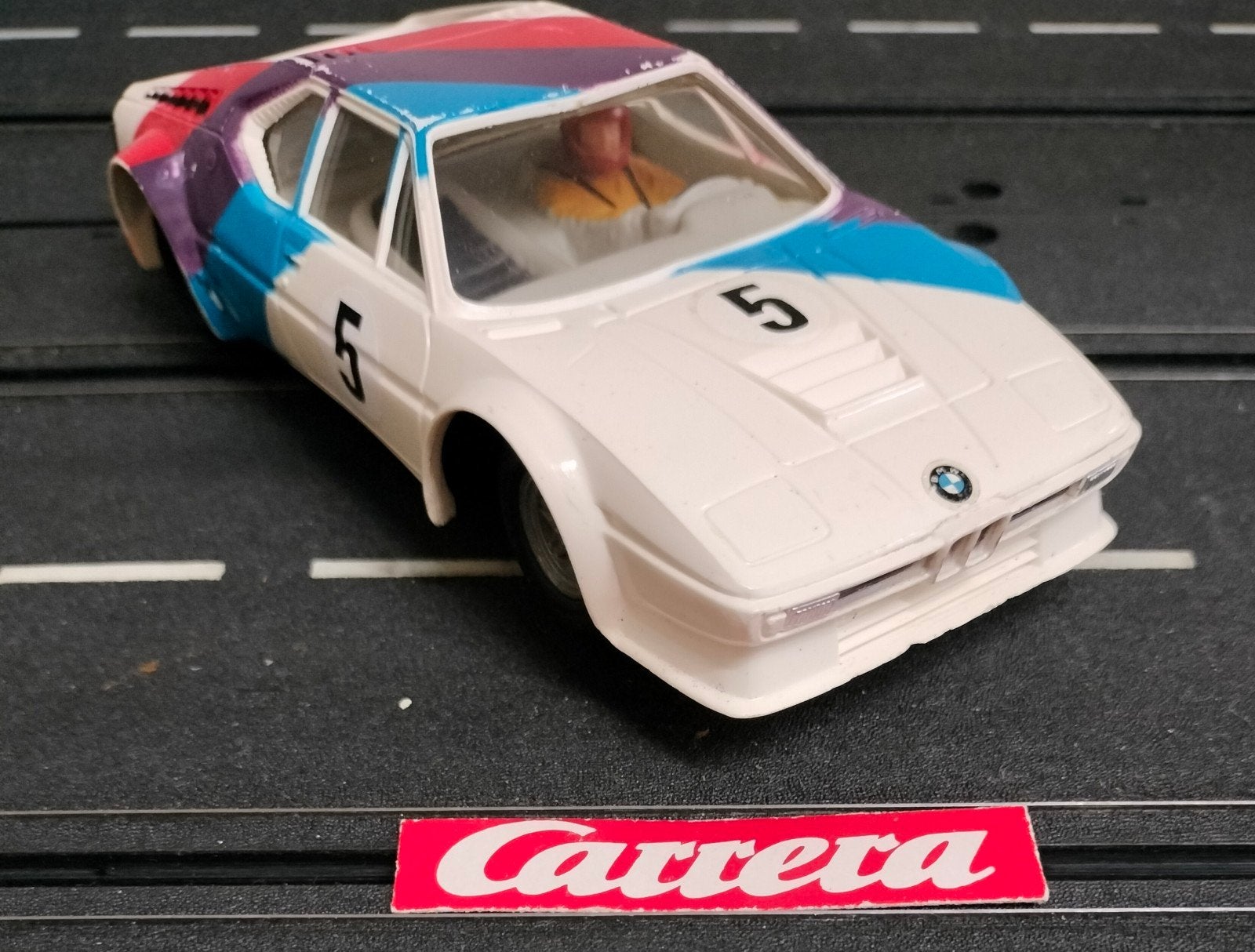 Carrera racebaan Universal racewagen BMW M1 art. nr. 40445, Ophalen of Verzenden, Elektrisch, Carrera