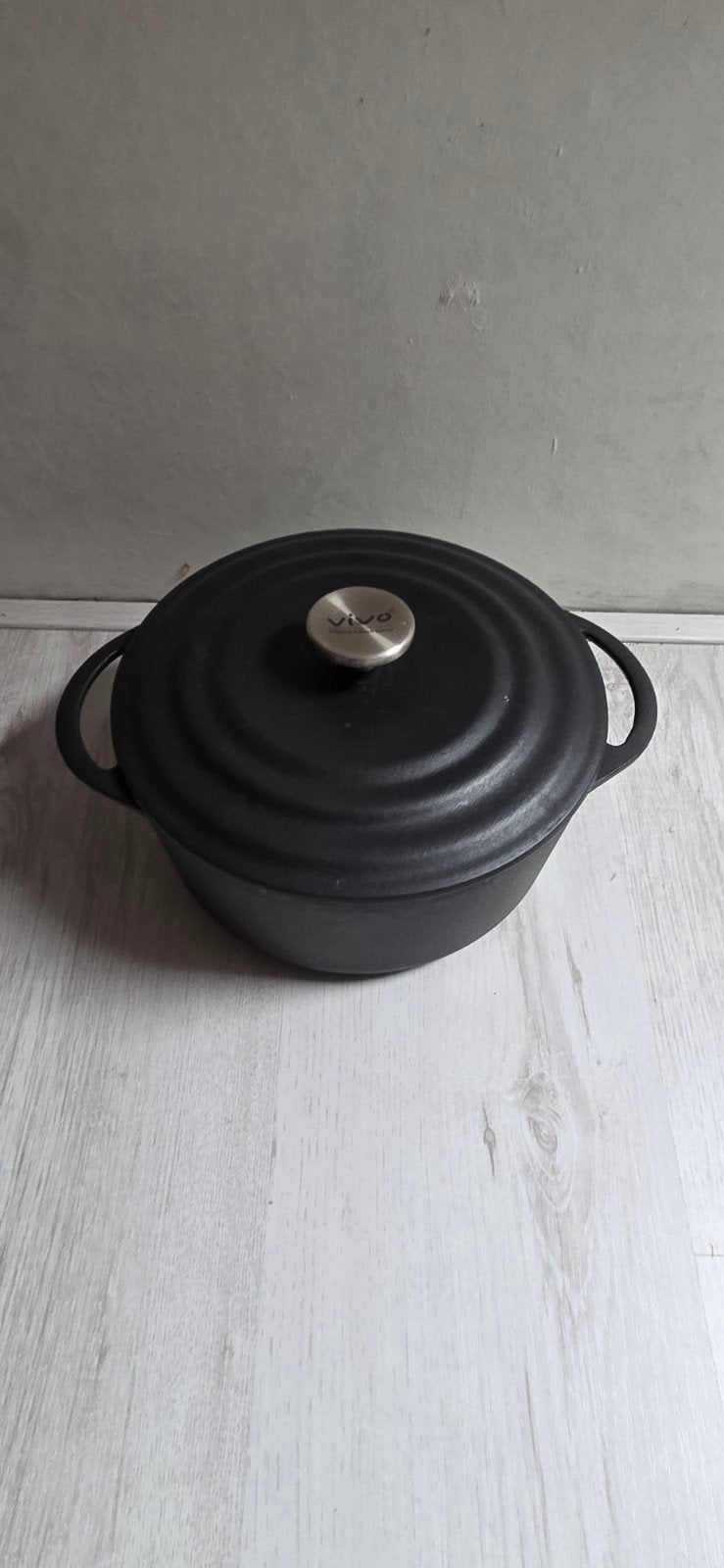 braadpan diameter 24 cm, Ophalen, Gebruikt, Gietijzer