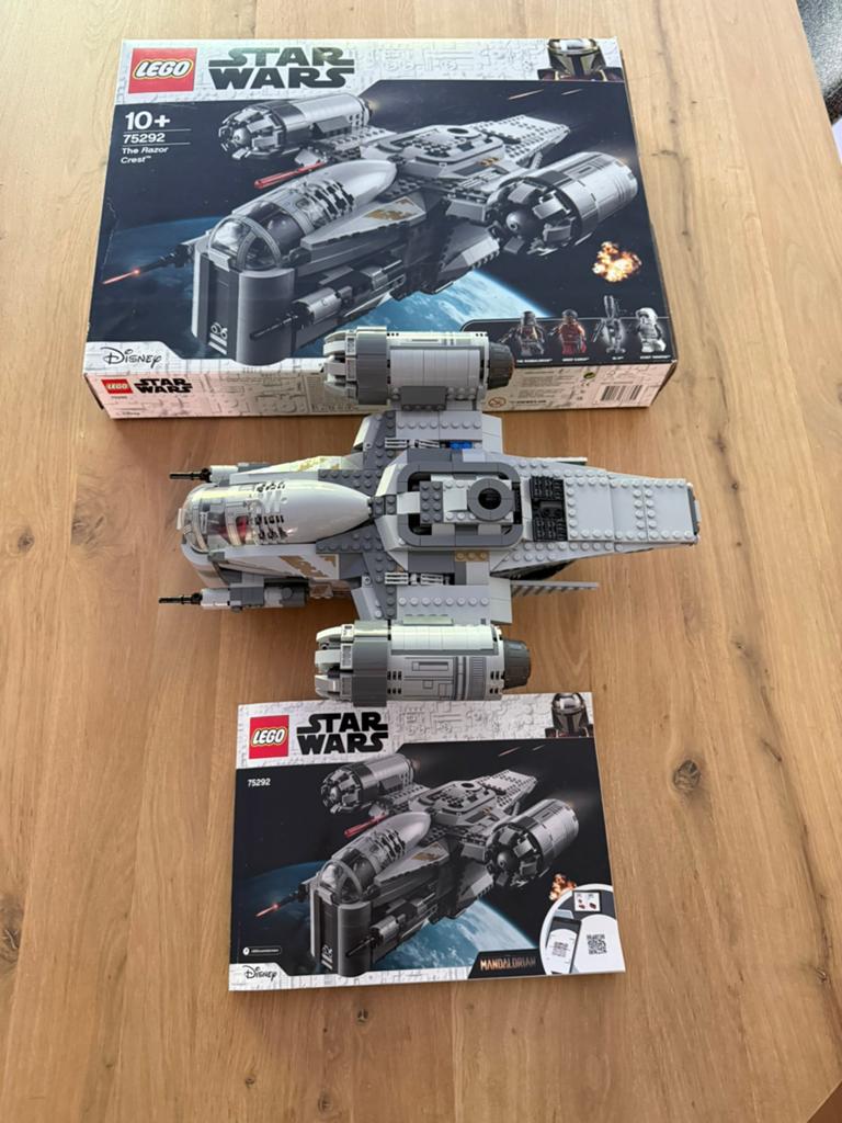Lego Star Wars 75292 The Razor Crest The Mandalorian, Compleet, Star Wars, Lego, Ophalen of Verzenden