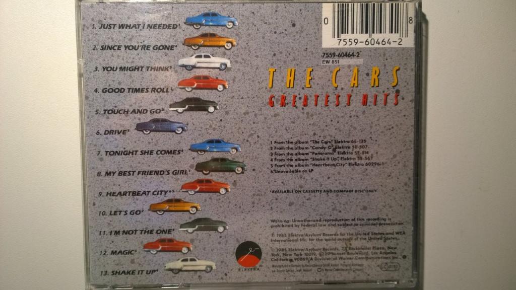 The Cars - The Cars Greatest Hits, Ophalen of Verzenden, 1980 - 1989, Zo goed als nieuw