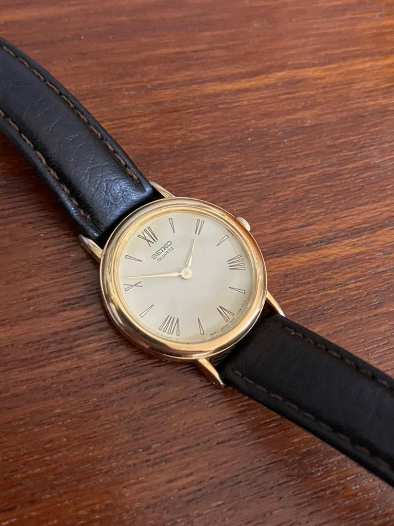 Seiko horloge goud vintage 26 mm, Ophalen of Verzenden