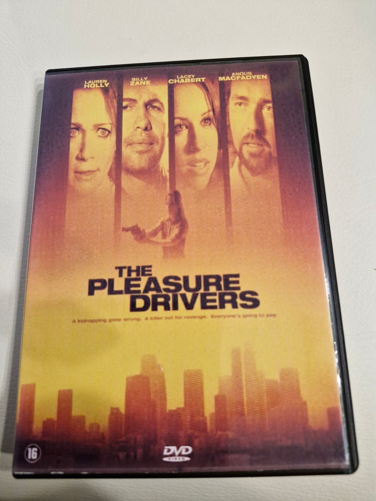 The Pleasure Drivers DVD - Actiethriller, Vanaf 16 jaar, Ophalen of Verzenden, Gebruikt, Actiethriller