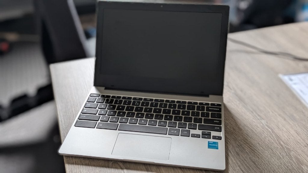 Samsung Galaxy Chromebook Go (XE310XDA-KA2NL), 14 inch, 4 GB of minder, Ophalen of Verzenden, Zo goed als nieuw