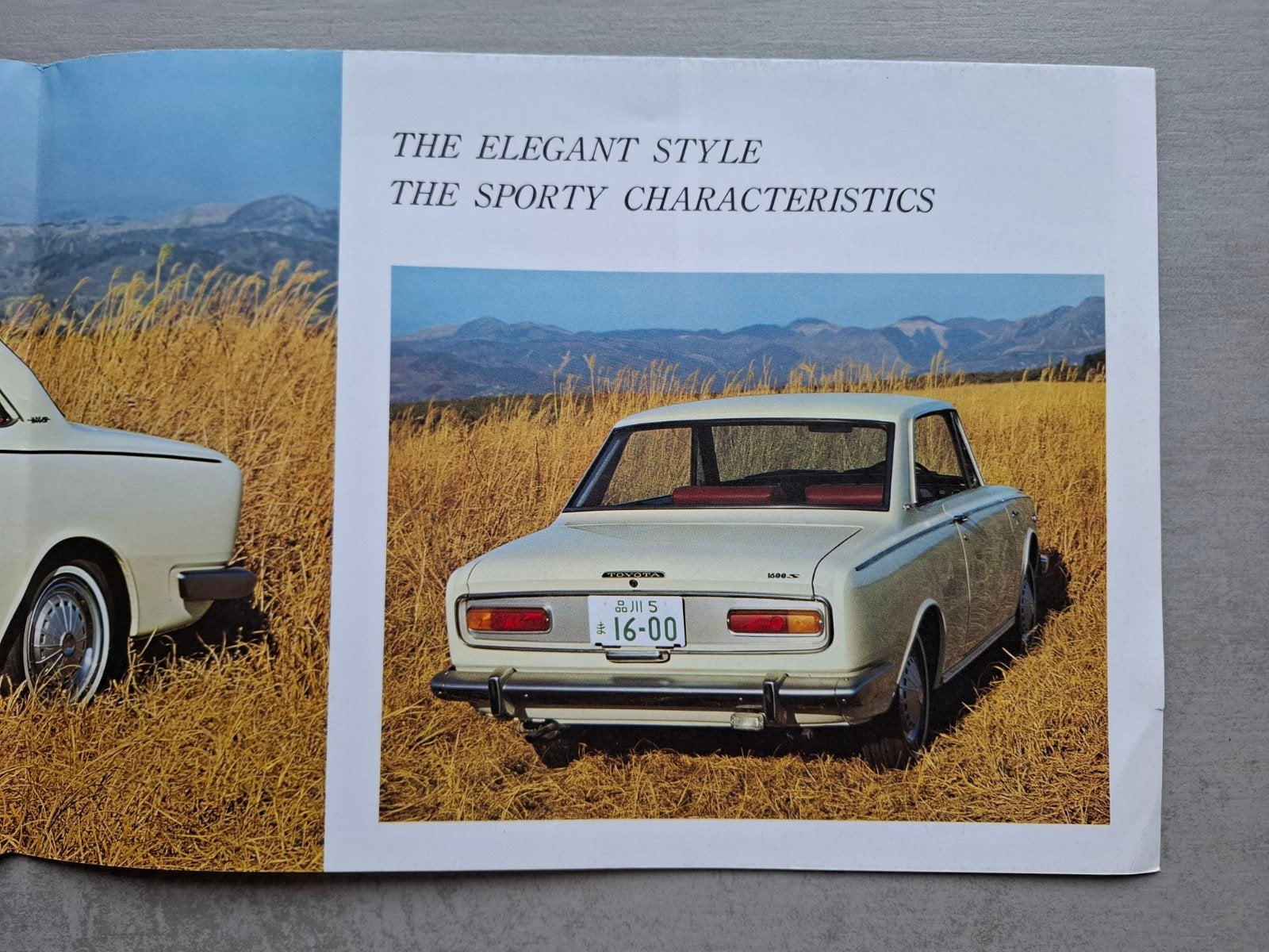 Toyota Corona Coupé 1600 S folder - 1966, Boeken, Ophalen of Verzenden, Gelezen, Toyota
