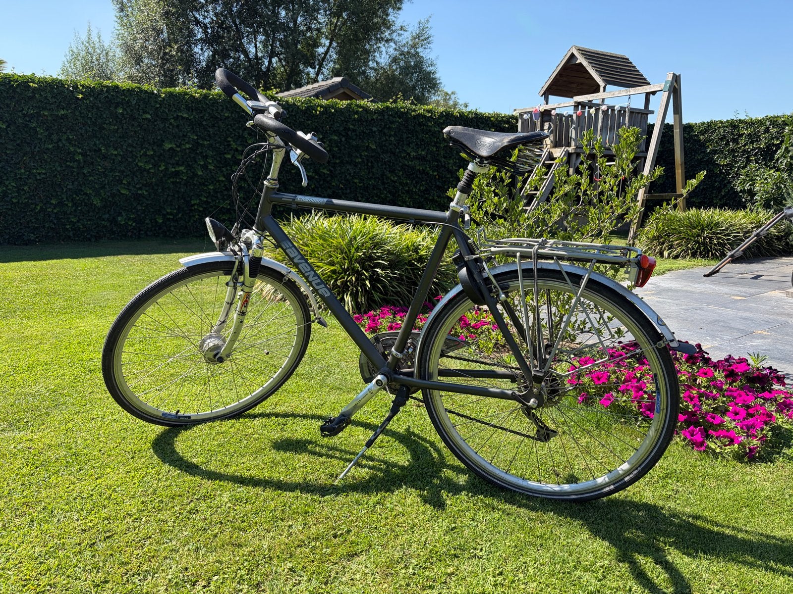 Chamonix Avenue herenfiets - 24 versnellingen, voorvering, Fietsen en Brommers, Fietsen | Heren | Herenfietsen, Ophalen, Gebruikt