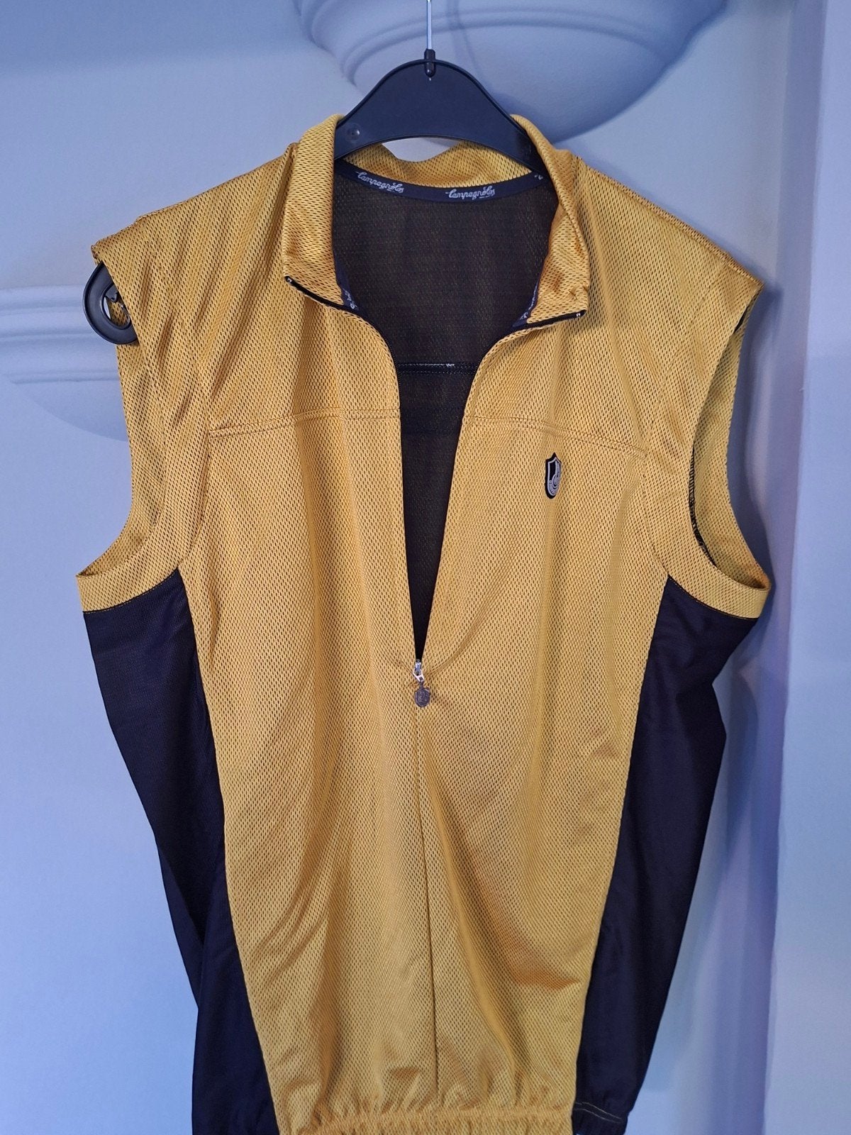 Campagnolo fietsvest geel - maat L, Ophalen of Verzenden, Nieuw, Kleding