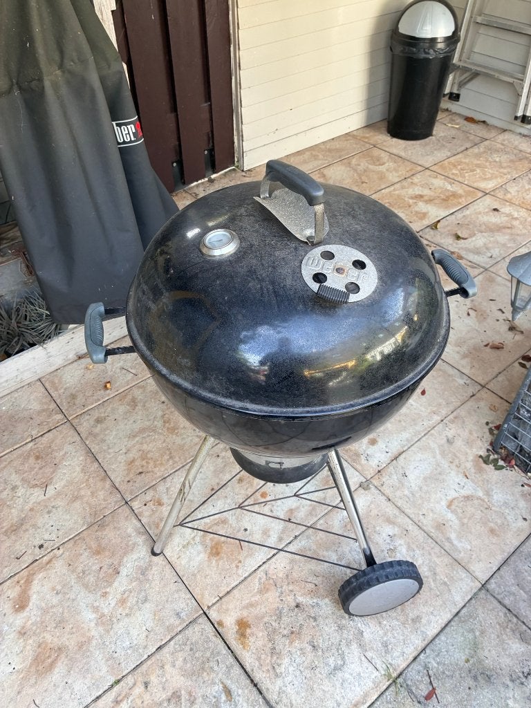 Weber BBQ met diverse accessoires, Ophalen, Gebruikt