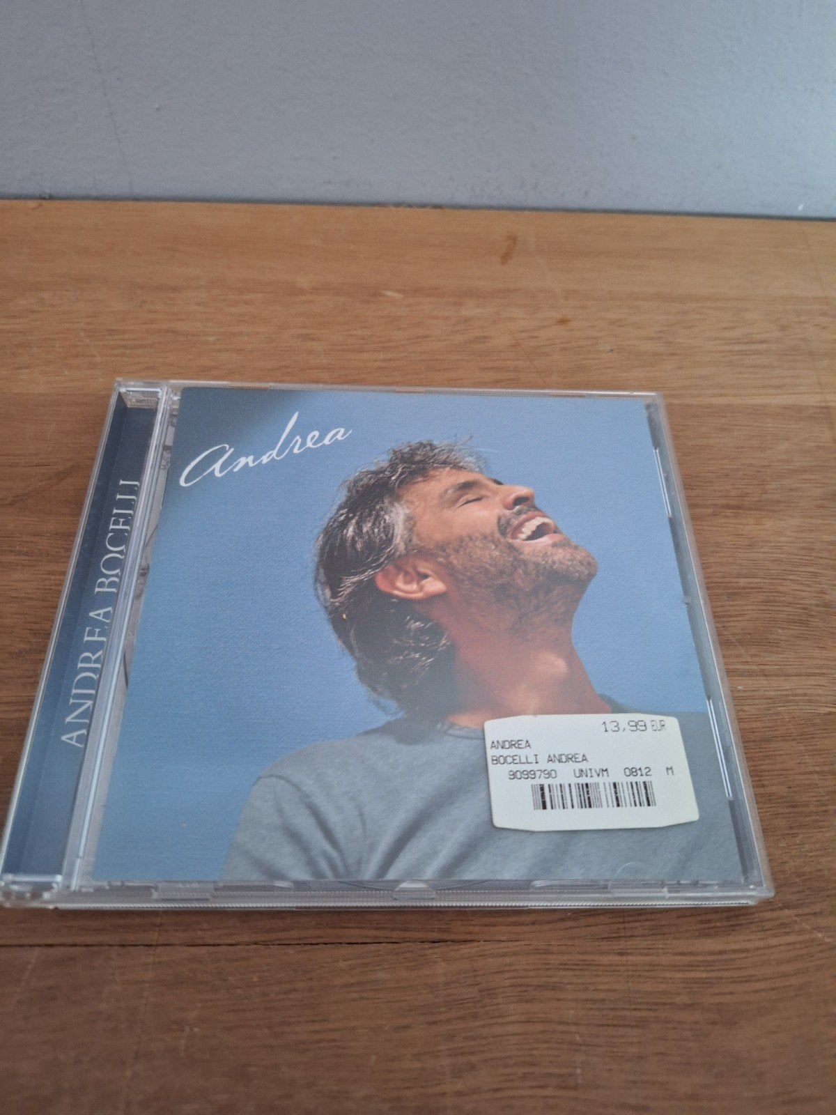 Andrea Bocelli ‎– Andrea, Ophalen of Verzenden, Zo goed als nieuw, Pop, Album