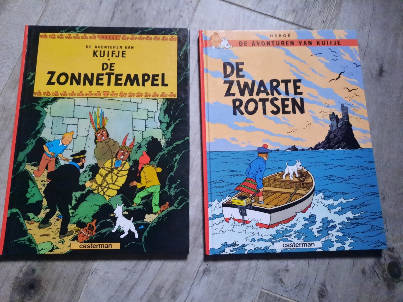 Kuifje facsimile harde kaft 2 albums, Meerdere stripboeken, Ophalen of Verzenden, Zo goed als nieuw, Hergé