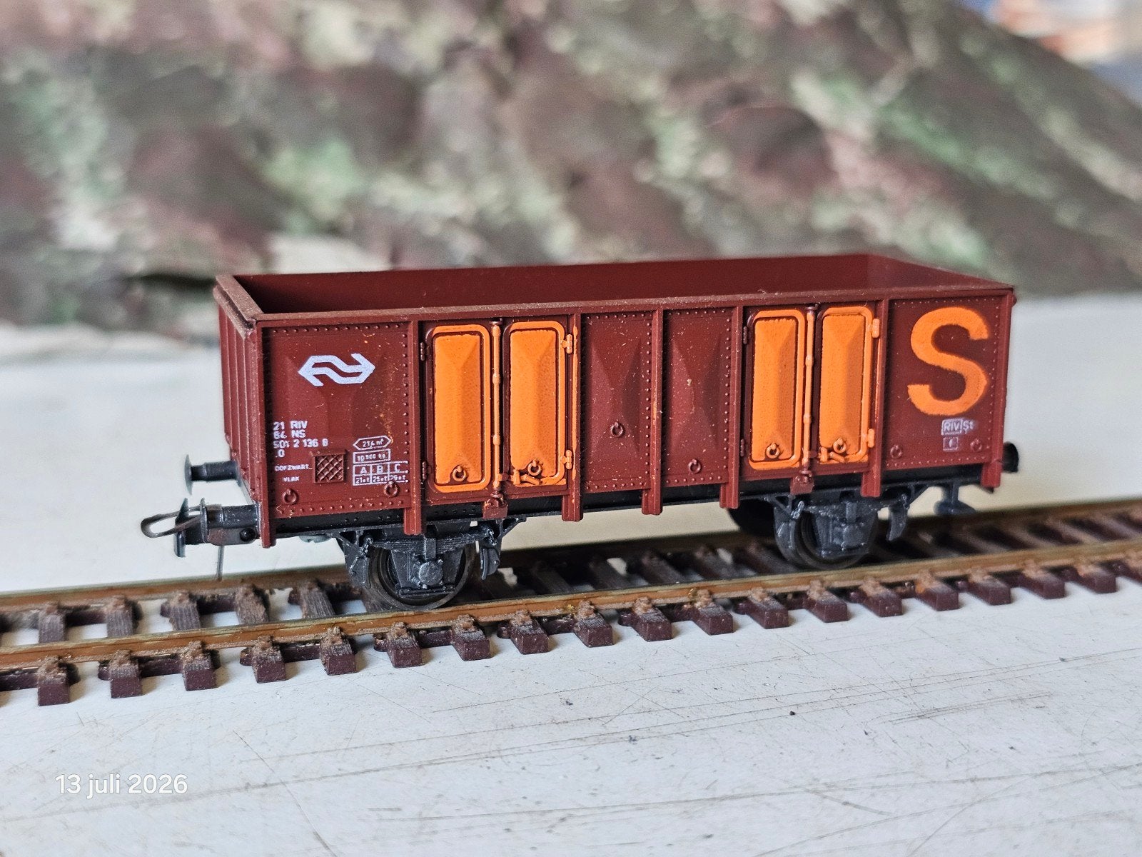 Roco HO Kolenwagen NS Wagon - Per Stuk Te Koop, Gelijkstroom, Wagon, Ophalen of Verzenden, Roco