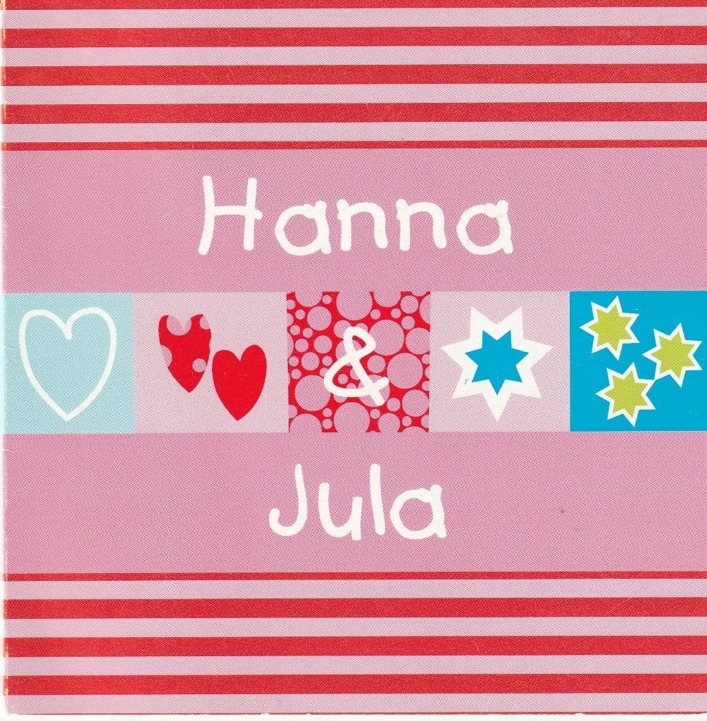 JilleJille  Hanna & Jula, Ophalen of Verzenden, 2000 tot heden, Geboortekaartje