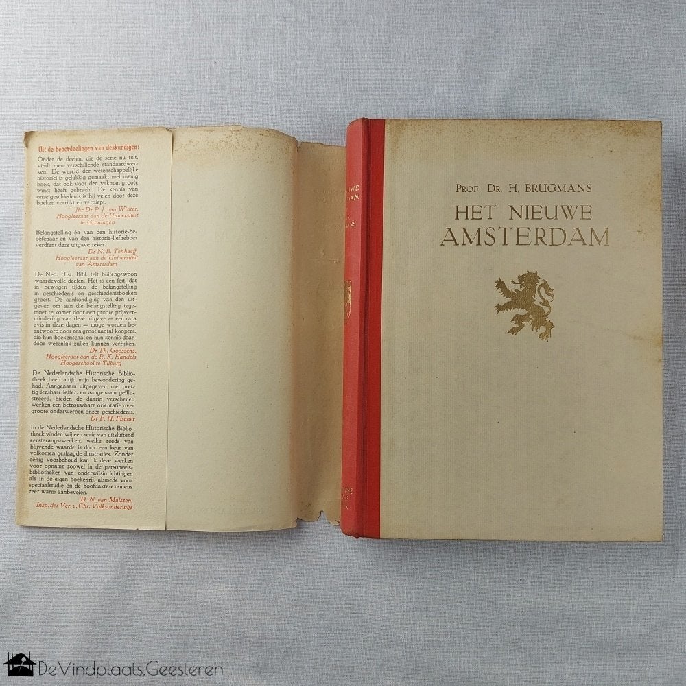 Het nieuwe Amsterdam (geschiedenis) – 1e druk 1925, Ophalen of Verzenden