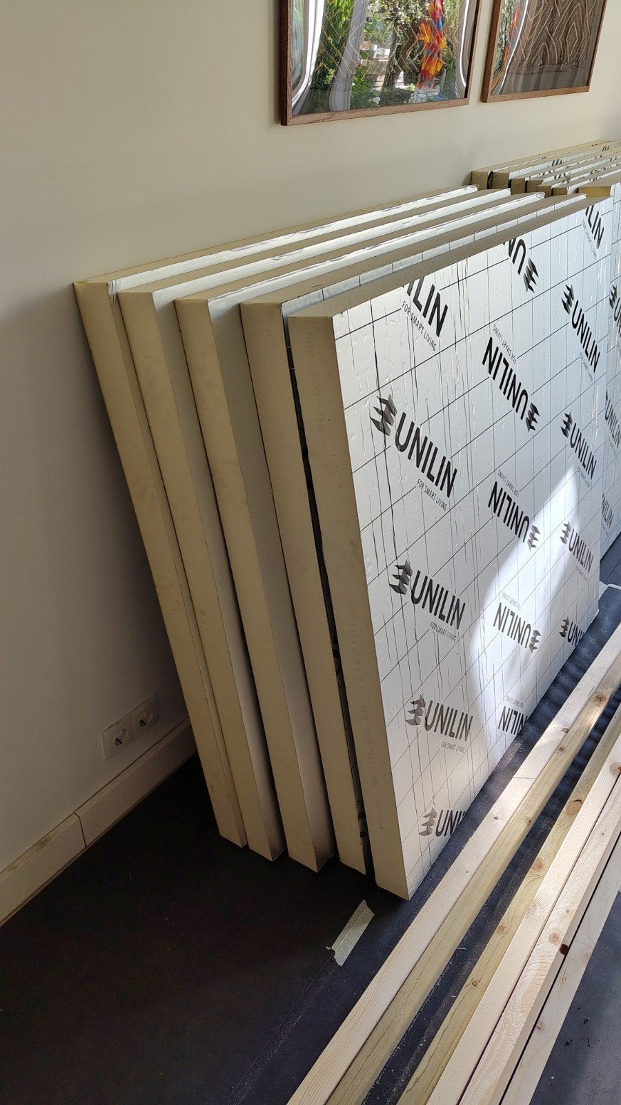 6 PIR isolatieplaten met afschot 120x120cm (8cm naar 7cm), Nieuw, Hardschuim (Pir), Minder dan 5 m², 8 tot 12 cm