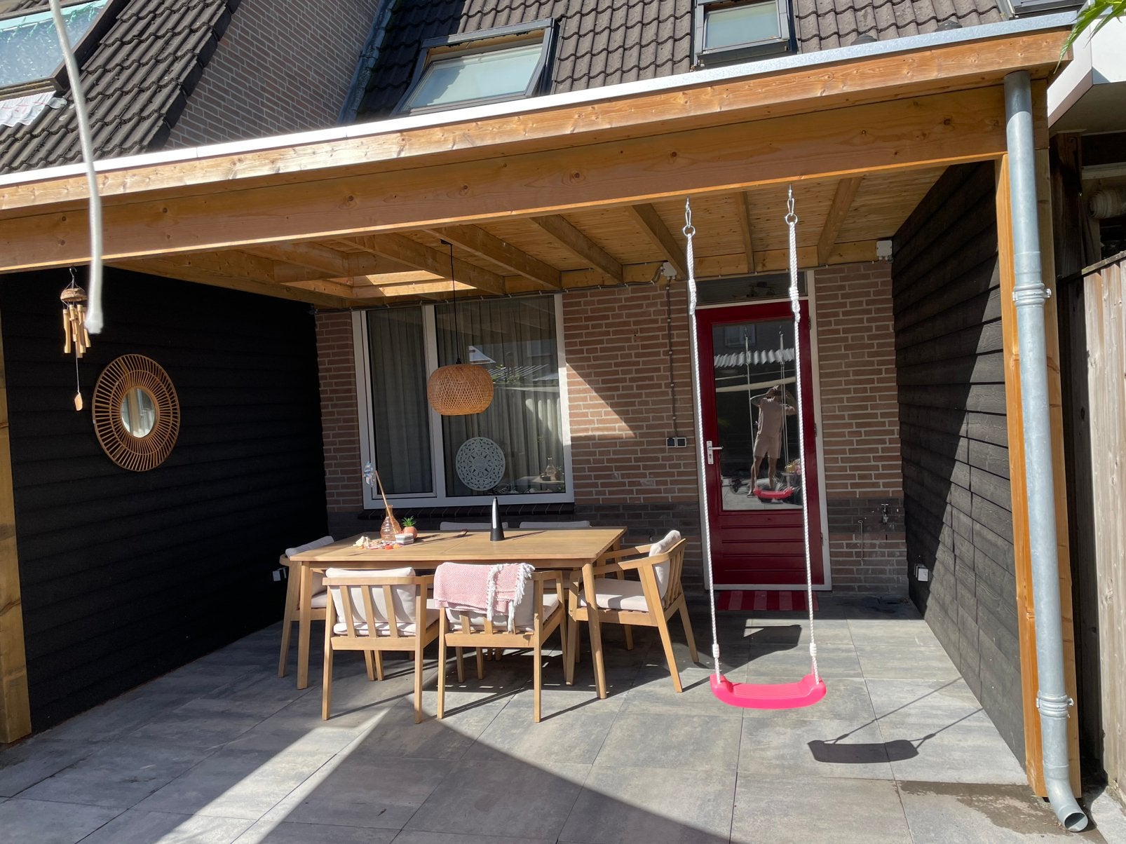 Overkapping uit 11-2024 nieuwprijs was 9000, Ophalen, Zo goed als nieuw, Veranda