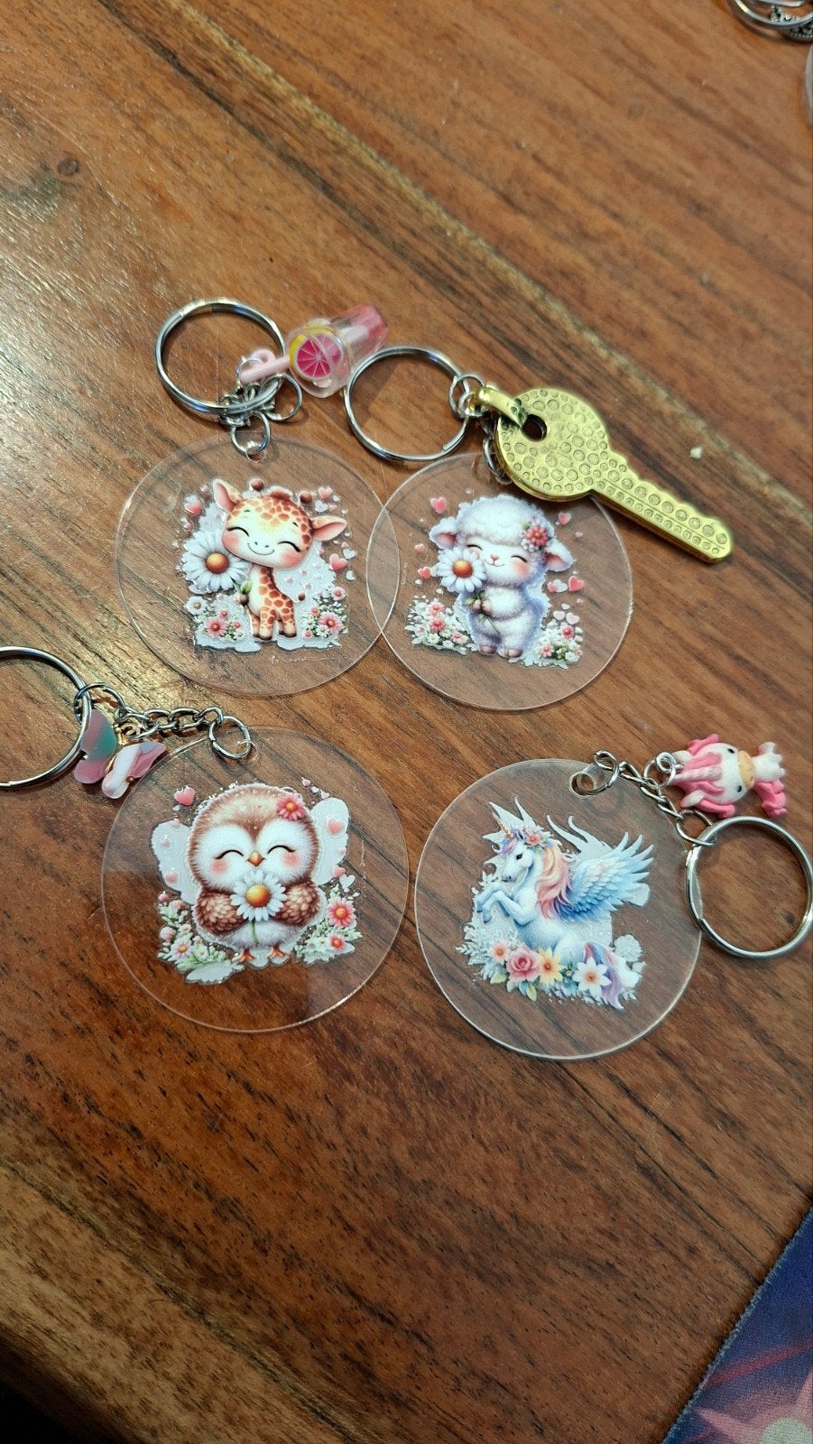 Leuke sleutelhangers met diverse schattige dieren en figuren, Ophalen of Verzenden, Nieuw