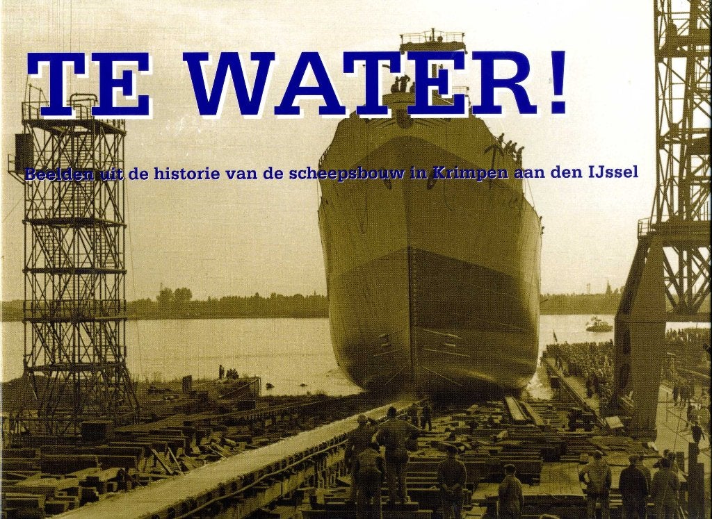 Te water!, Verzamelen, Ophalen of Verzenden, Nieuw, Motorboot of Zeilboot, Boek of Tijdschrift