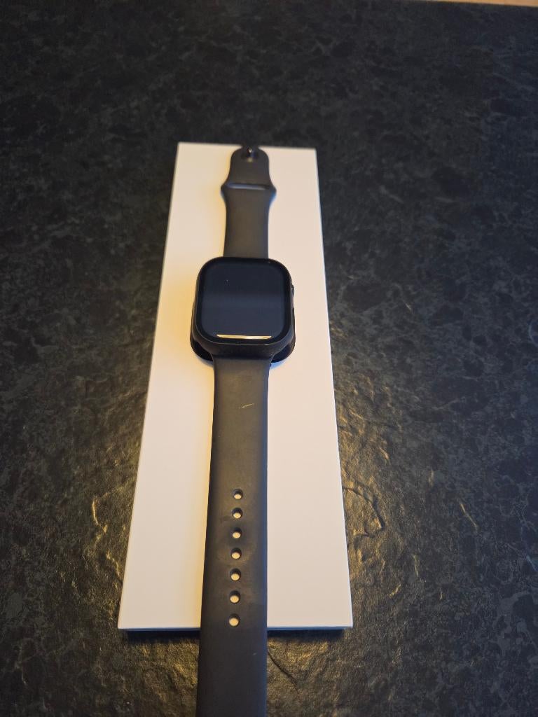 Apple watch 10 series, Sieraden, Tassen en Uiterlijk, Smartwatches, Ophalen, Zo goed als nieuw, Zwart, IOS