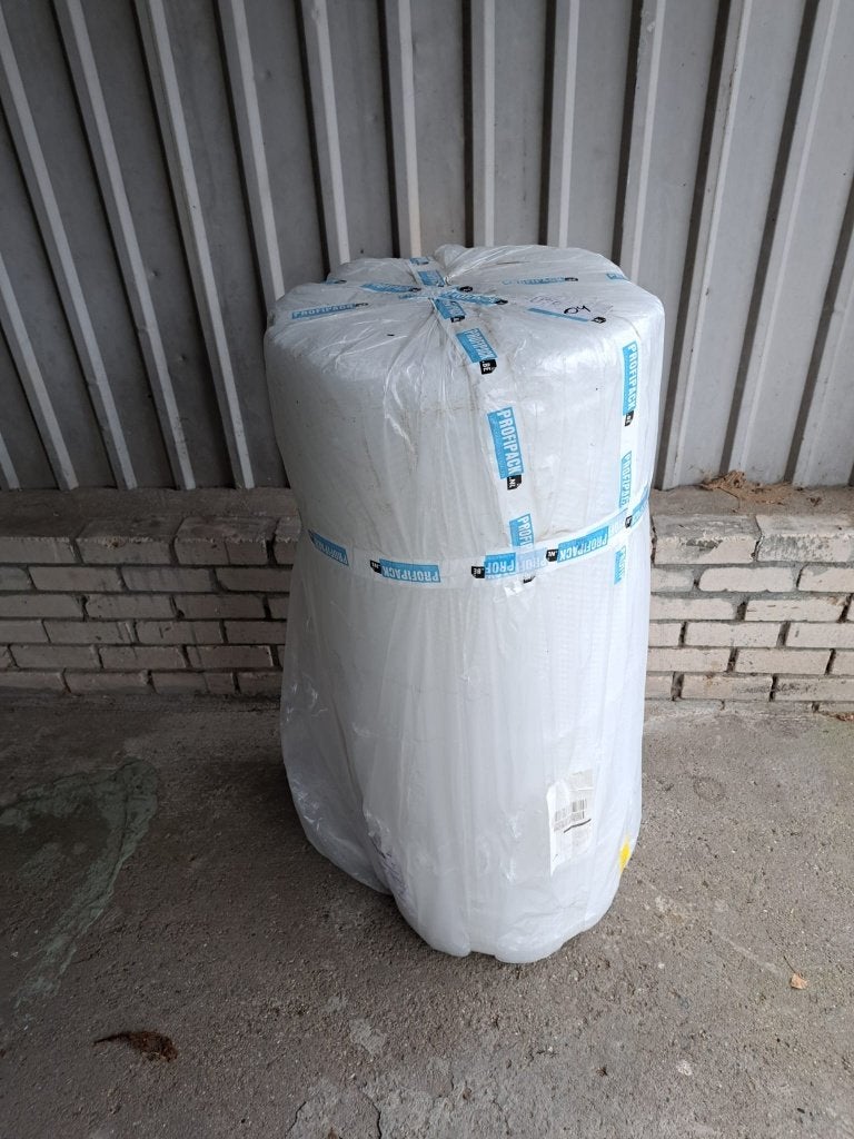 Noppenfolie - 60cm x 100m x 80my (4 rollen), Doe-het-zelf en Verbouw, Ophalen, Nieuw, 15 m² of meer, Folie