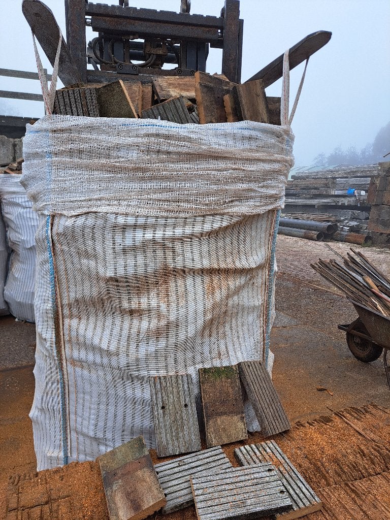 Haardhout,  Kachelhout vanaf € 75,- per bigbag van 1,5 kuub, Tuin en Terras, 6 m³ of meer, Ophalen, Overige houtsoorten, Blokken