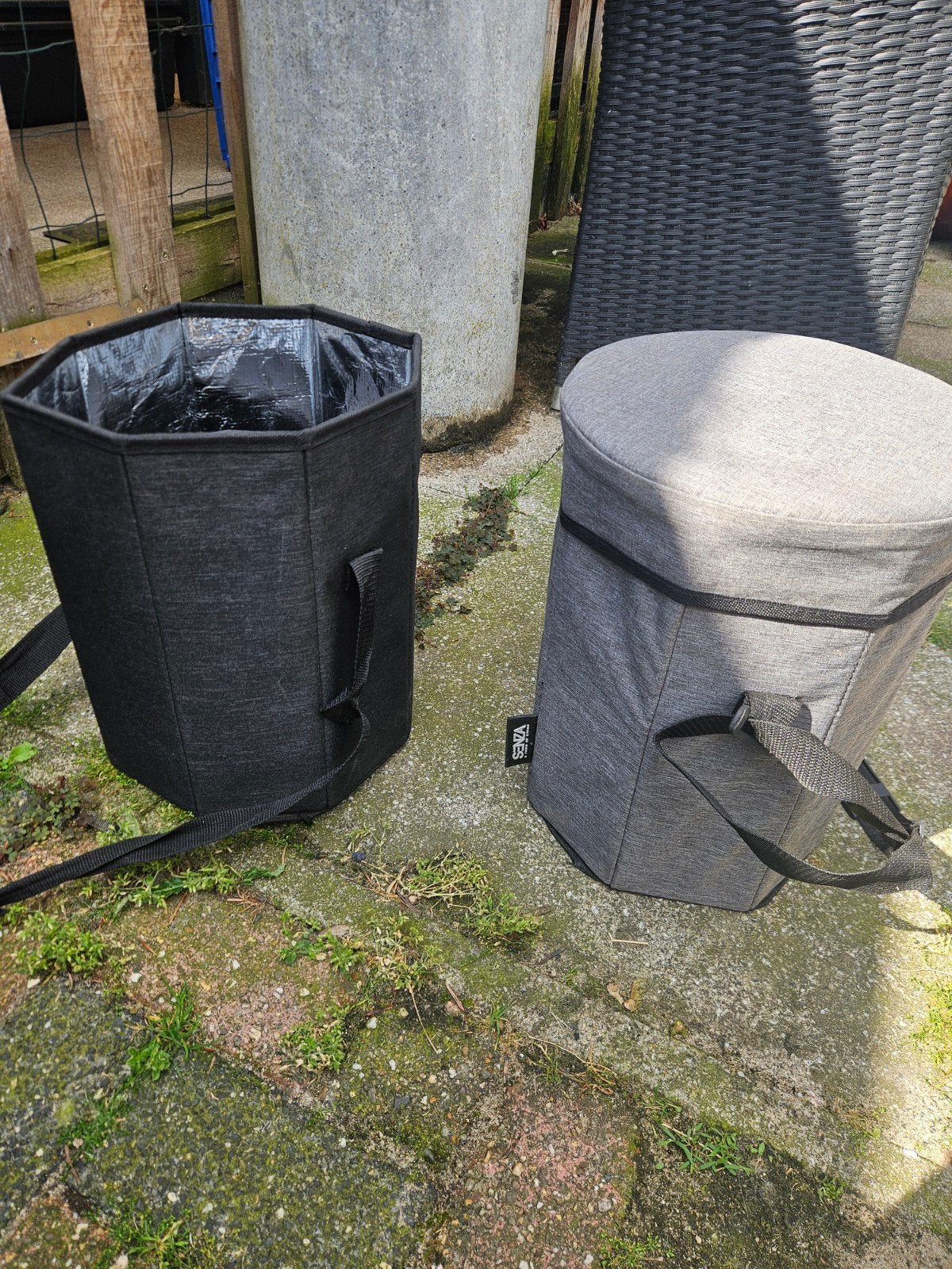 Koeltas en krukje in één - Ideaal voor onderweg!, Caravans en Kamperen, Ophalen of Verzenden, Nieuw