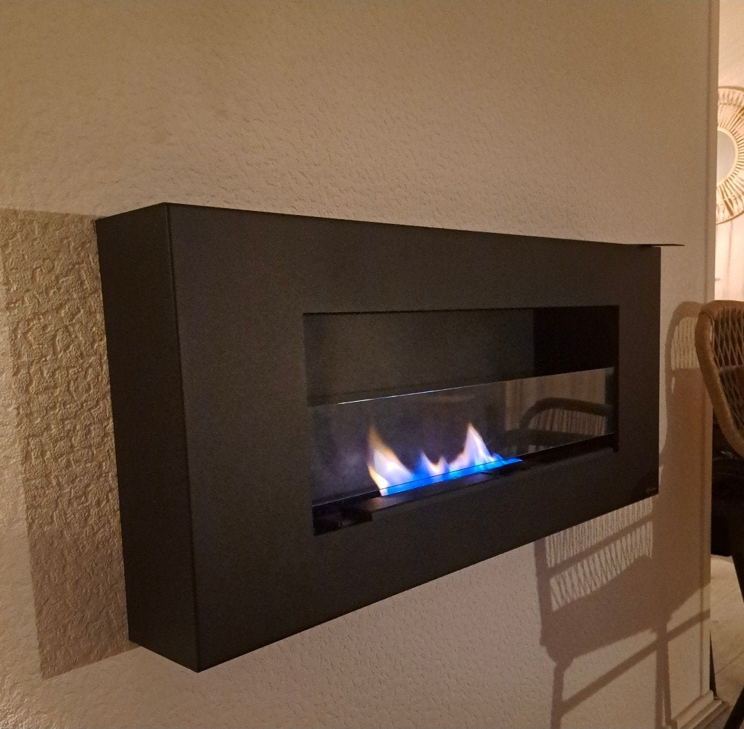 extra bij verwarmen in huis of veranda bio ethanol kachel, Ophalen, Gebruikt, Vrijstaande haard, Overige soorten