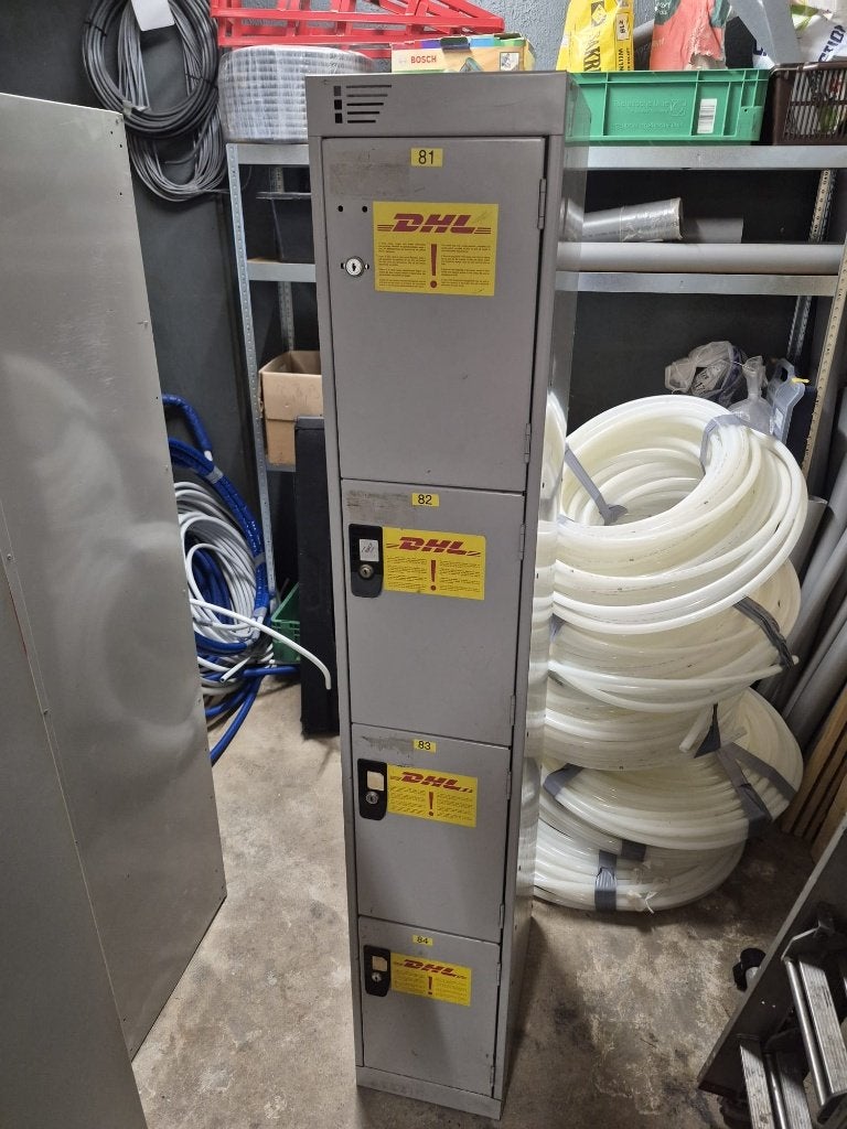 Lockers, Ophalen, Gebruikt
