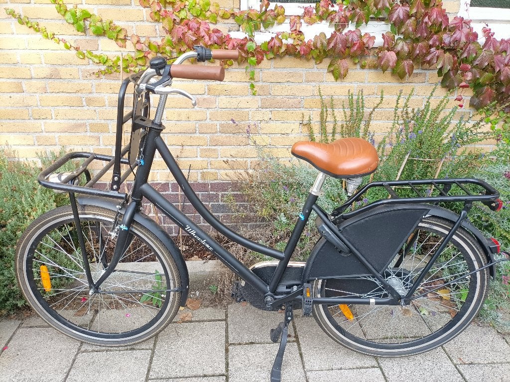 Cargo transport fiets mat zwart meisje 26 inch!, Ophalen, Zo goed als nieuw, Stadsfiets