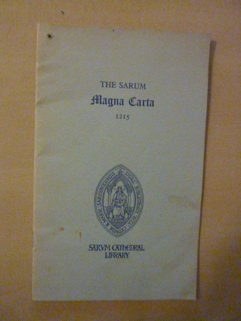 Elsie Smith - The sarum Magna carta, Verzenden, Gelezen