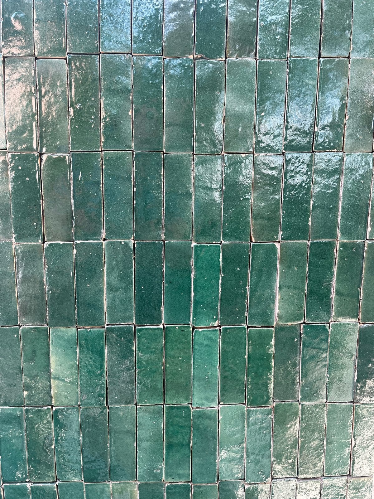 Bejmat Marokkaanse tegels - Vert Foncé - +/- 170 stuks, Ophalen, Nieuw, Minder dan 20 cm, Minder dan 5 m²
