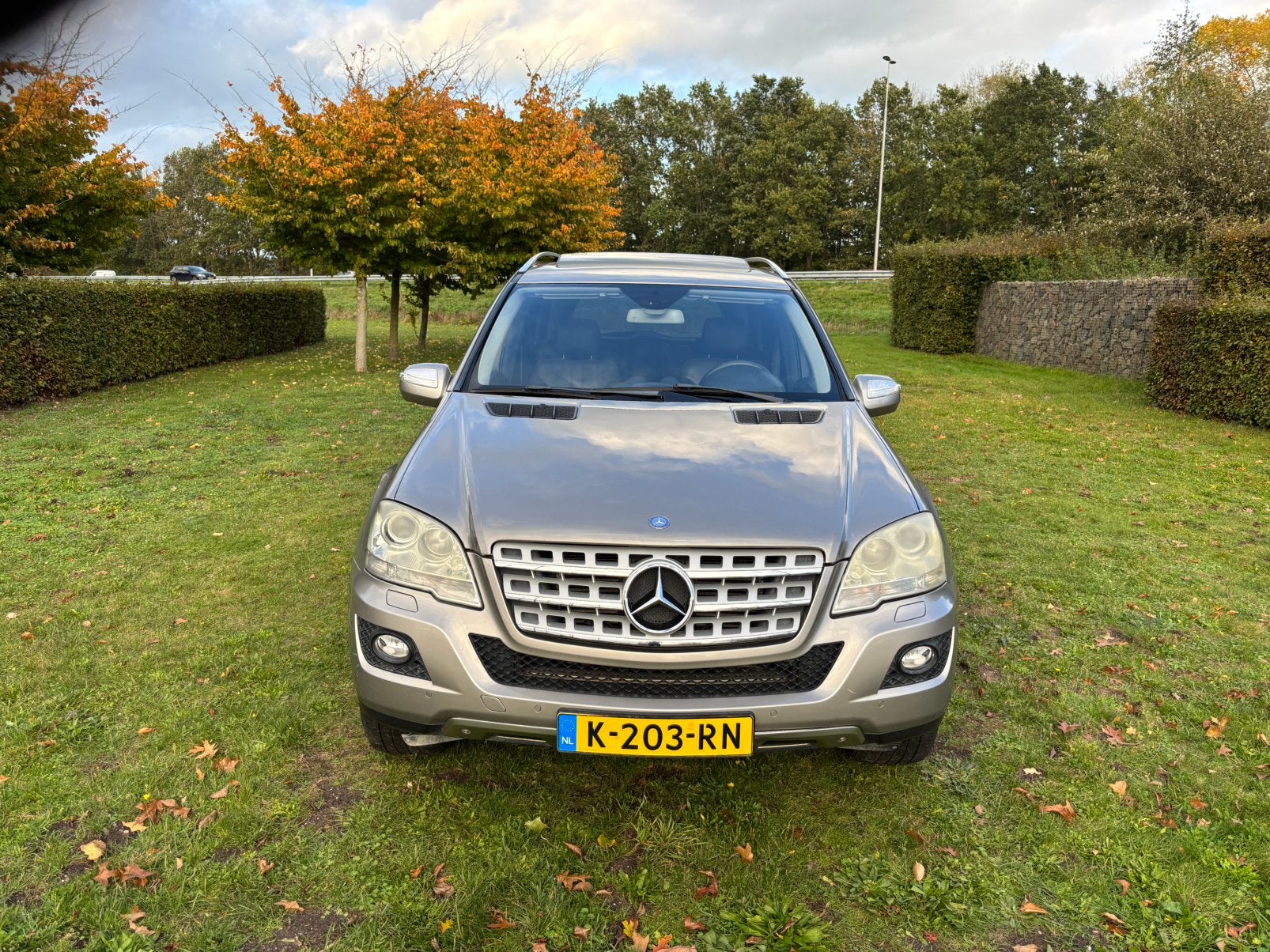 Mercedes-Benz M-Klasse 3.0 CDI Ml350 4MATIC AUT 2009 Grijs, Auto's, Automaat, Zwart, 255 €/maand, 2987 cc