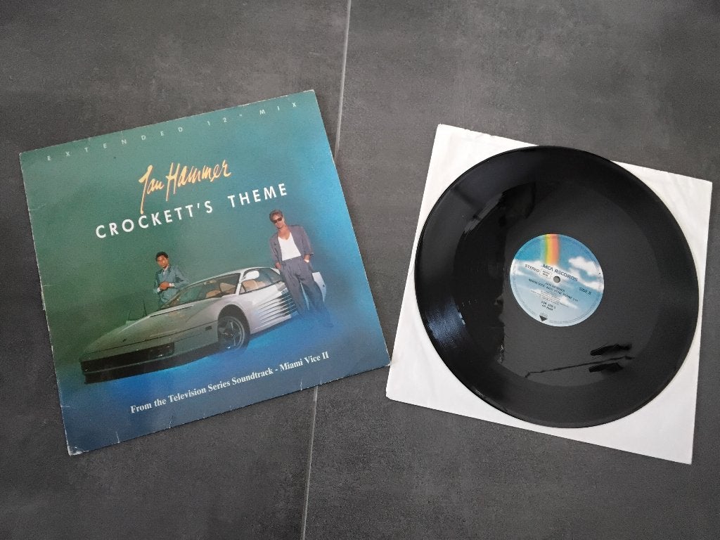 Jan Hammer - Crockett's Theme EP, Cd's en Dvd's, Gebruikt, Filmmuziek en Soundtracks, Ophalen of Verzenden, EP