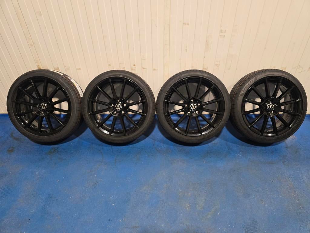 🌞Originele VW Rotary velgen 18 inch 5x112 Golf Caddy, 18 inch, Banden en Velgen, Ophalen of Verzenden, Zomerbanden