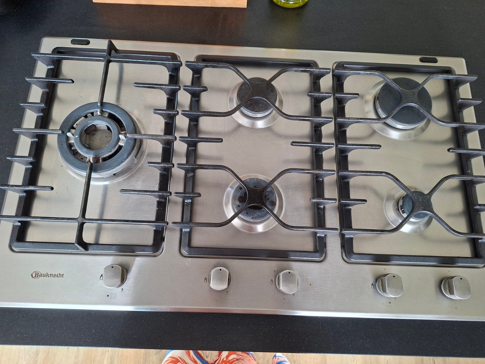 Inbouw gaskookplaat, Witgoed en Apparatuur, Kookplaten, Ophalen, Inbouw, Gas, 5 kookzones of meer