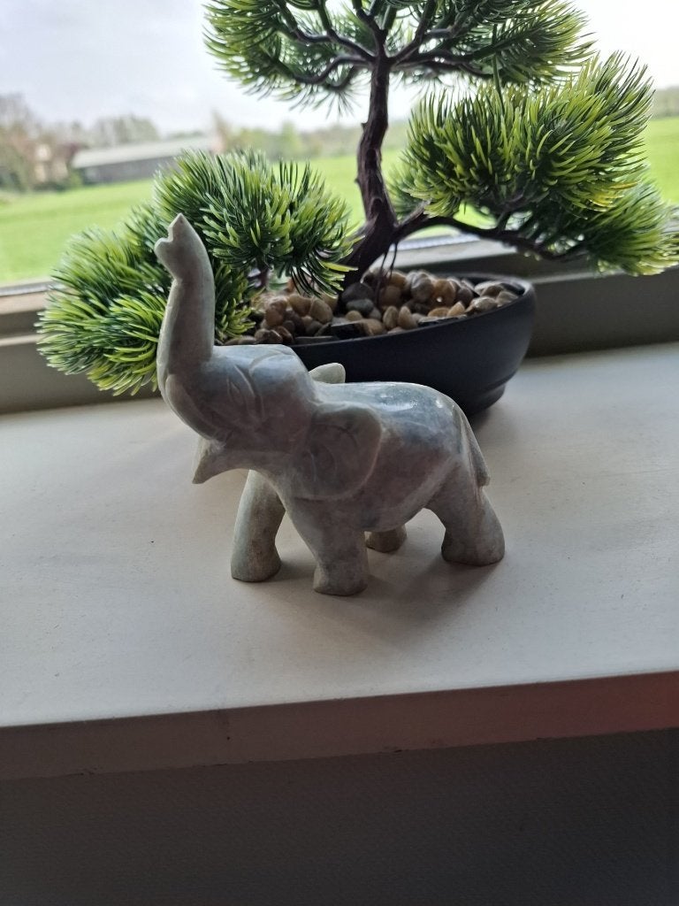 Olifant van speksteen, Ophalen of Verzenden, Nieuw