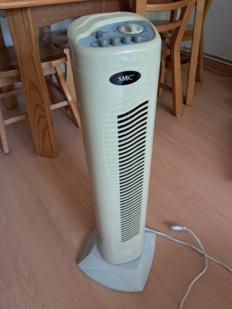 SMC torenventilator, Witgoed en Apparatuur, Ventilatoren, Ophalen of Verzenden, Gebruikt, Torenventilator